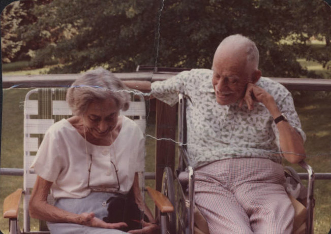 Meryl and James enjoying the outdoors